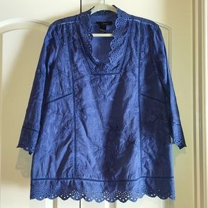 Ali Miles eyelet shirt